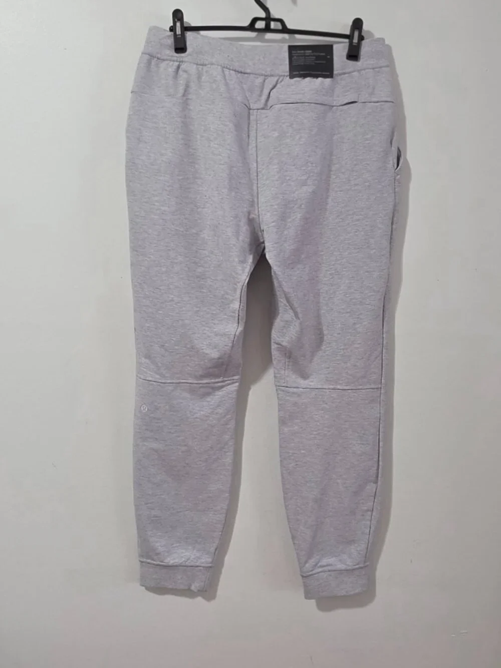 Lululemon City Sweat Jogger - Heathered Ultra-Light Grey / Sea Salt - Size L